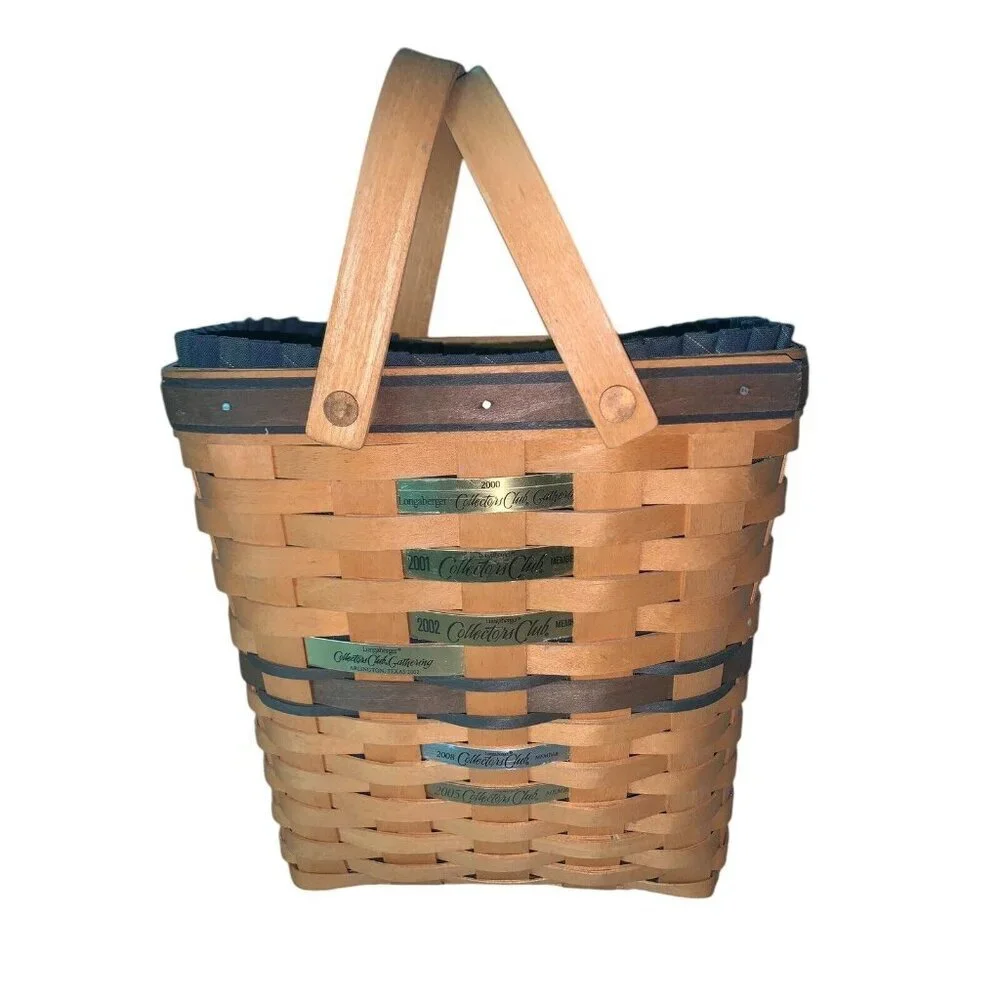 Longaberger Collectors Club Membership‎ Basket 1998 Signed Gary Longaberger